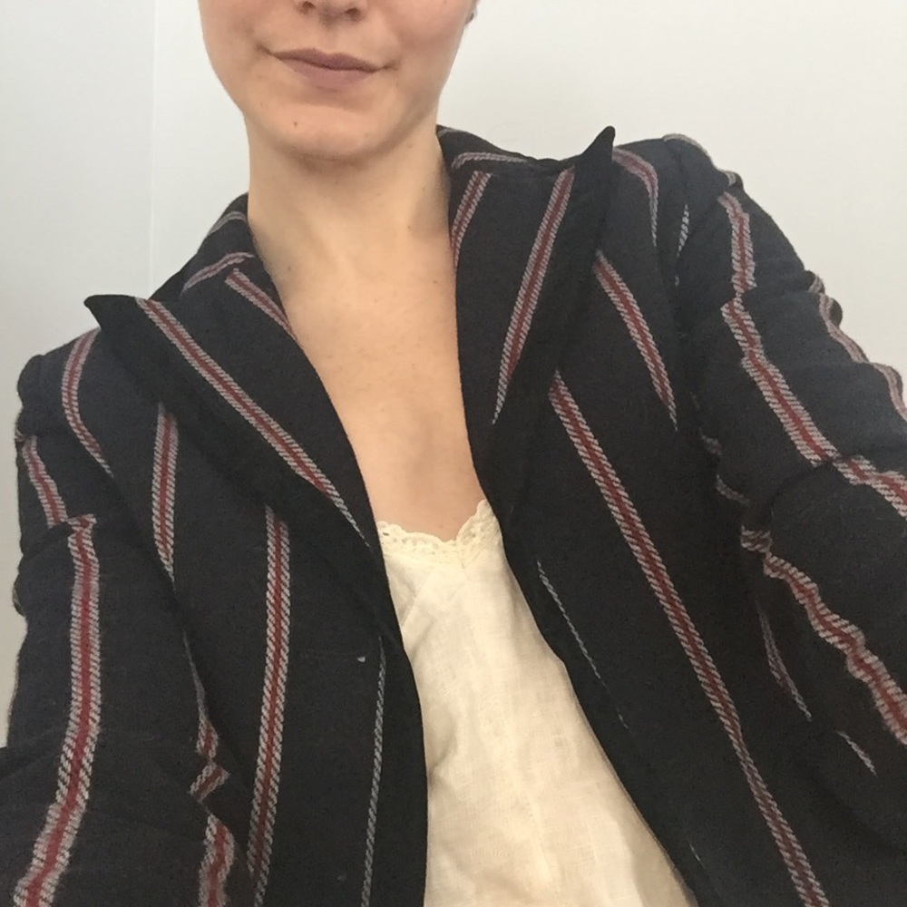 Striped Wool Jacket - Picture 3 of 3